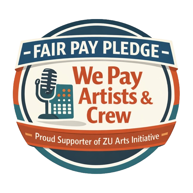 Fair Pay Pledge Badge — We Pay Artists and Crew